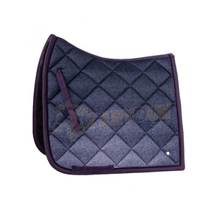 Custom Classical Comfort English Dressage Saddle Pad Polyester ZARYOUN IMPEX Best Quality at Low Price Satin Fabric Equestrian - Product Image 6