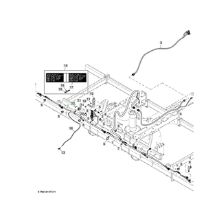 Tornillo de Hierro Fundido de Alta Resistencia para Tractor JD, Pieza 21H1474, Repuesto Premium Tradella International para Maquinaria Agrícola - Product Image 2
