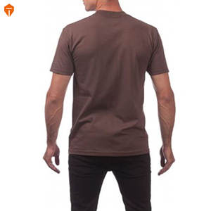 Shirt Short Sleeve Pure Cotton Loose Blank T Shirt - Product Image 2