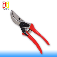 Citrusfruit Oogst Tuinschaar Linkshandig Japan Roestvrij Staal Rood Handvat Glad 5 Inch DIY B-FLY 1 Jaar Garantie 100%