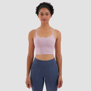 Manufacturer 2022 Gym Fitness Yoga Sleeveless Shirts Workout OEM Logo Embroidery Ladies custom women Best tank <b>top</b> - Product Image 2