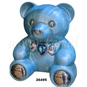 Urna Infantil para Cenizas, Modelo Cuddle Bear Blue Pearl - Product Image 1
