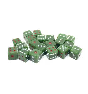 Hot Sell Manufacturer Price Gemstone Dice Natural Nephrite Green Jade