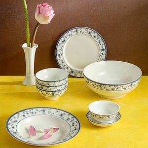 Assiettes à sel et poivre rondes en céramique de haute qualité OEM Design élégant pour les hôtels et restaurants en direct du Vietnam - Product Image 1