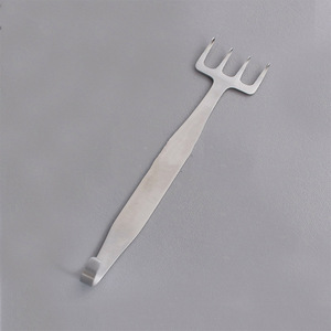 Retractor de estiramiento facial, instrumentos quirúrgicos de 7 ", 4 clavijas, afilados, - Product Image 1