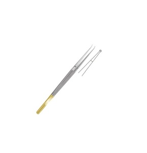 Diam-n-Dust Micro Ring Forceps Recto-Con Contrapeso Acero Inoxidable, 18,5 cm - 7 1/4" - Product Image 6