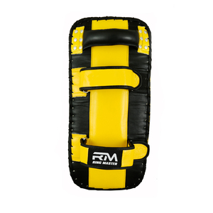 Lightweight Durable Comfortable Leather Boxing Foot Target Curved Arm Pad - Product Image 1