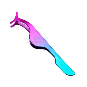 Pince à cils réutilisable de la meilleure qualité Instruments de beauté en acier inoxydable Pince à cils - Product Image 2