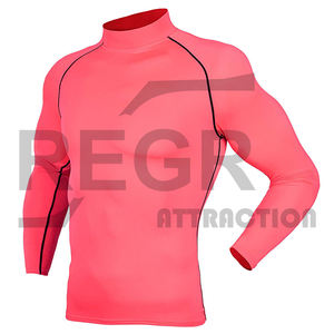 Chemises de sport de Compression, surf à manches longues, Logo personnalisé UV BJJ Rashguard MMA Sublimation hommes éruption Guard DHL Sublimation FEDEX OEM - Product Image 1