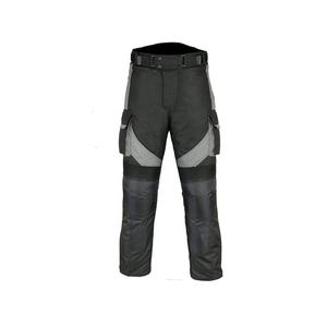 Pantalones de Motociclismo para Hombre, Fabricación OEM, Negros, Textiles, Impermeables, para Carreras - Product Image 1