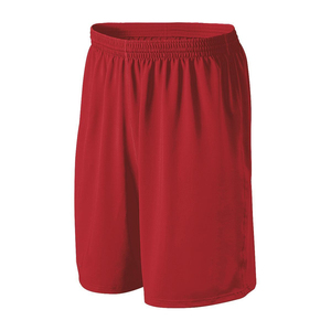 Short en maille légère pour homme avec poches confort, ceinture élastique Pantalon court vert Fitness pour unisexe par pace sports - Product Image 5