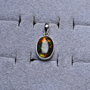 Ammolita piedra preciosa Natural de calidad superior de natural de piedras preciosas de plata - Product Image 3