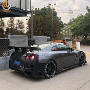 Carbon Fiber <strong>GTR</strong> R35 Nis-mo Style Wide Full Body Kit Bumper 2017 - Product Image 4