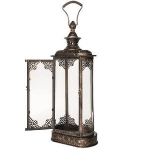 Linterna de Metal de bronce antiguo hecha a mano, para decoraciones de boda y festivales, nueva - Product Image 5