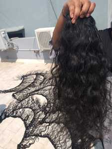 ที่ต่อผมลอนคุณภาพสูง,ต่อผมมนุษย์หยักศกวิกต่อผมอินเดียดิบชุดผมเจนเนอรี - Product Image 4