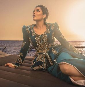 VERY STYLISH EVENING DRESS EMBROIDERY of DABKA, CRYSTAL GLASS BEADS,GLASS STONE WORK for PARTY-WEAR @ 2022 - Product Image 2