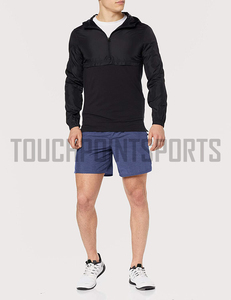 Short de course à pied avec logo personnalisé, vente en gros, short de sport noir - Product Image 6