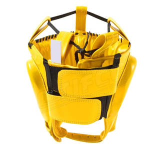 2021 New Design Men Leather Head Guards With Custom Logo Printed - Product Image 3