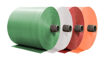 Rouleaux de tissu tissé en PP personnalisables, sacs en plastique pour l'emballage d'engrais, d'aliments pour animaux, d'articles agricoles, de vêtements, numéro de modèle SPL/F/1