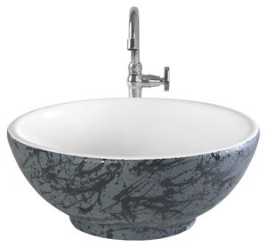 Nouveau modèle, nouvelle collection, articles sanitaires en céramique de couleur noire les plus vendus, bassin de table pour Banquete Hall. - Product Image 1
