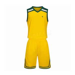 Uniforme de baloncesto de diseño personalizado de alta calidad 100% poliéster de talla grande verano transpirable de secado rápido mejor uniforme deportivo - Product Image 1