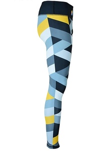 NEW Women's <b>Workout</b> Yoga Pants <b>Leggings</b> Spandex/Polyester Windproof Breathable High V Waist <b>Pockets</b> - Product Image 3