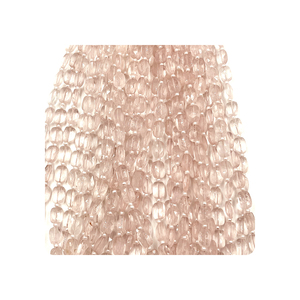 Cuentas Rondelle con forma de cojín rectangular facetado de cuarzo rosa de calidad superior 8 pulgadas 7x9mm para la fabricación de joyas - Product Image 1