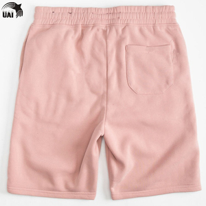 Pantalones Cortos Deportivos de Moda para Hombre, de Alta Calidad, 100% Algodón, Felpa, Sólidos, Transpirables, con Cordón en la Cintura, Casuales, para Verano, Gimnasio - Product Image 2