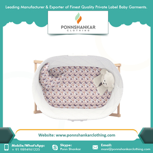Exportateur en vrac Organique Coton Berceau Feuille - Product Image 4