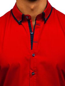 Meilleure vente coton et lin intelligent vente en gros pas cher casual et chemise à manches longues pour hommes - Product Image 2