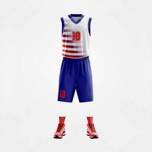 Maillot de basket-ball pour homme de haute qualité, respirant, grande taille, imprimé, vêtements d'équipe, 100% polyester, séchage rapide, antibactérien - Product Image 6