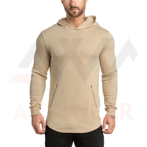 เสื้อฮู้ดผู้ชาย,เสื้อฮู้ดผ้าฝ้าย100% ขนแกะมีกระเป๋าข้าง - Product Image 4