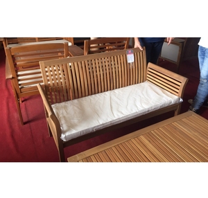 Los mejores muebles de exterior de jardín de madera maciza de teca de Vietnam, Banco Patrick de estilo moderno para uso en patio y parque - Product Image 1