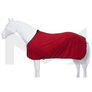 柔软的羊毛毛毯衬垫/床单多色定制标志马毯冬季骑马地毯床单 - Product Image 1