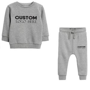 2023 Design personnalisé bleu Royal hiver bébé 2 pièces enfants survêtements ensemble/survêtement pour enfants survêtement vêtements chez Fox APPARELS Co - Product Image 2