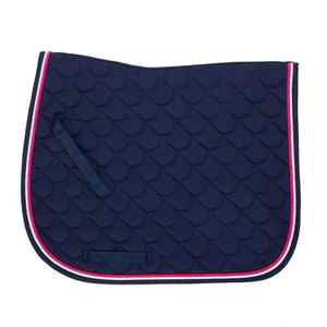 Tapis de selle équestre matelassé bleu de haute qualité doublure en polycoton remplissage en coton résistant aux intempéries pour l'équitation en plein air betteraves à cheval - Product Image 3