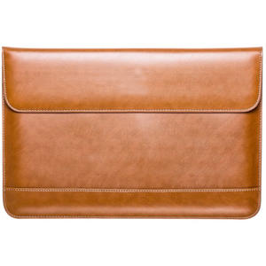 Vente en gros de nouvelles housses en cuir véritable pour ordinateur portable personnalisées marque Madhav International - Product Image 3