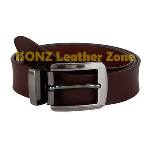 High Quality Men's Casual Waist <b>Belt</b> Custom Logo Pure <b>Genuine</b> Cow Hide <b>Leather</b> Alloy Buckle Casual Style <b>Genuine</b> <b>Leather</b> <b>Belts</b> - Product Image 2