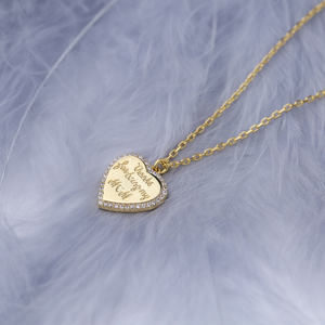 Merci d'être ma maman Design pendentif turc 925 bijoux en argent Sterling tendance mode en gros - Product Image 6