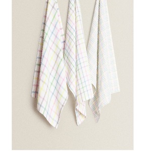 Serviette de cuisine imprimée personnalisée en coton biologique avec certificat GOTS, serviette absorbante et suspendue à l'huile - Product Image 5
