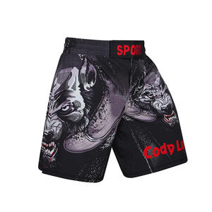 Pantalones cortos MMA hechos a medida, ligeros, precio competitivo, gran tamaño, cantidad a granel, lucha, el mejor fabricante - Product Image 4