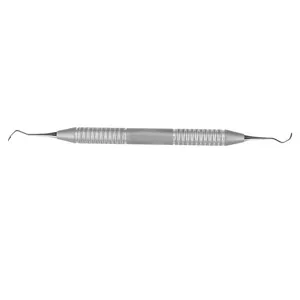 Hinterer Sichel Scaler 204S Edelstahl 10mm Hohl griff Double Ended Dental Instruments