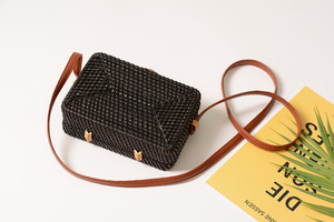 El más vendido, bolsos de playa Bali de ratán hechos a mano con estilo a la moda, bolsos de ratán para mujer, forma personalizada - Product Image 6