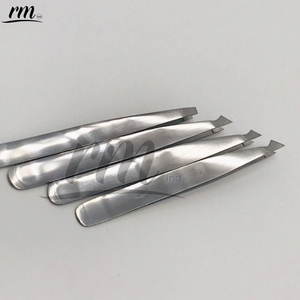 Ensemble de pinces à sourcils en acier inoxydable de qualité supérieure de la meilleure conception OEM pointe pointue de toutes les couleurs disponibles à bas prix - Product Image 2