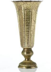 Florero de latón moderno para el hogar, Juego de 2 jarrones de flores para decoración de hogar, Hotel, macetas de boda, diseño moderno de logotipo personalizado, jarrones de plantas de metal - Product Image 3