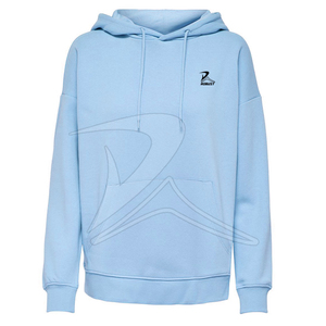 Sudadera con Capucha Casual de Invierno para Mujer, de Alta Calidad, con Bloques de Color, Peluda, Tejido de Algodón/Poliéster, Técnica Lavada - Product Image 3