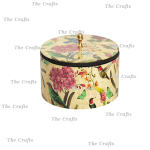 Récipient Chapati en bois de qualité de luxe et serveur de stockage Roti avec couvercle imprimé Boîte Roti pour ustensiles de cuisine aux prix les plus bas - Product Image 3