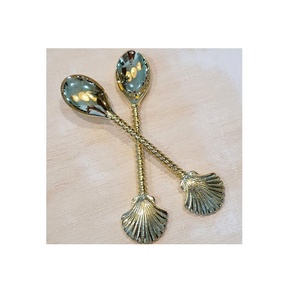 Cuillère en laiton pour café et thé, taille personnalisée, accessoires, outils pour le design de la pièce de manche personnalisée - Product Image 1