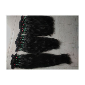 Extensions de cheveux indiens Remy de haute qualité, cheveux humains de qualité supérieure d'Inde - Product Image 1