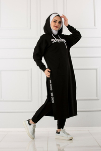 Nouvelle saison femmes 2 pièces survêtement ensemble vêtements islamiques Abaya caftan musulman islamique mode turc qualité - Product Image 4
